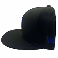 St. Louis Cardinals All Black with Logo New Era 59FIFTY Fitted Hat