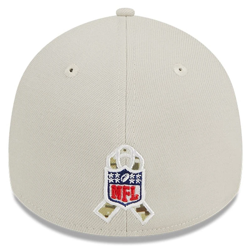 Tennessee Titans New Era 2023 NFL Salute to Service Stone 39THIRTY Flex Hat