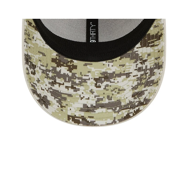 Tennessee Titans New Era 2023 NFL Salute to Service Stone 39THIRTY Flex Hat