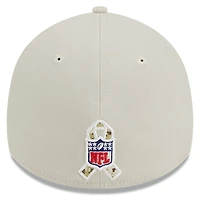 Kansas City Chiefs New Era 2023 NFL Salute to Service Stone 39THIRTY Flex Hat