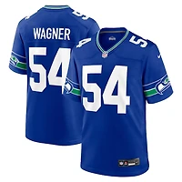 Seattle Seahawks Bobby Wagner Royal Blue Retro Throwback Nike Game Jersey