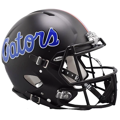 Florida Gators Blackout Full Size Replica Riddell Football Helmet