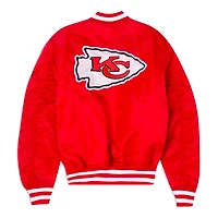 Kansas City Chiefs x Alpha Industries MA-1 New Era Red Reversible Bomber Jacket