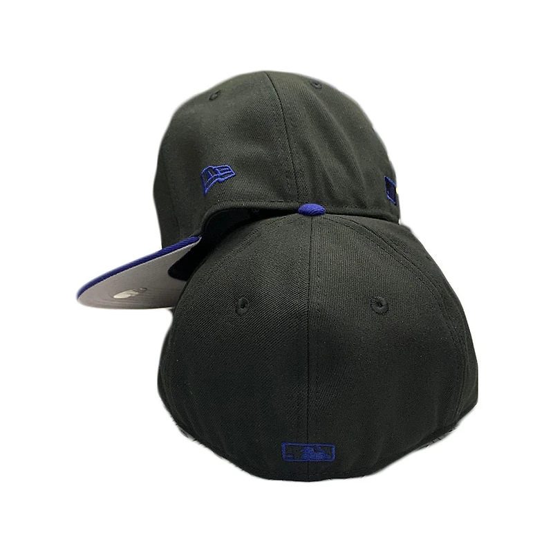 Los Angeles Dodgers Black Plane Jane Gray UV 59FIFTY Fitted Hat