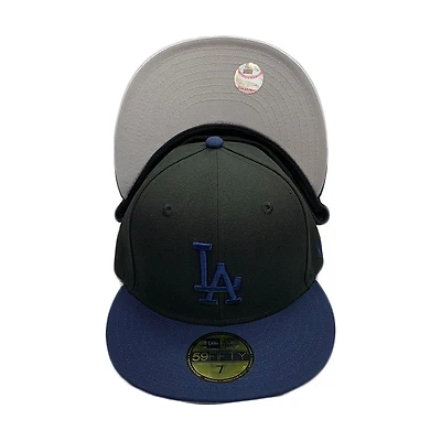 Los Angeles Dodgers Black Dark Plane Jane Gray UV 59FIFTY Fitted Hat