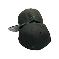 Los Angeles Dodgers Black Dark Green Plane Jane Gray UV 59FIFTY Fitted Hat