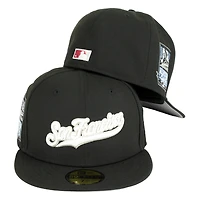 San Francisco Giants Black Spooky Pack 2007 ASG Patch Gray UV 59FIFTY Fitted Hat