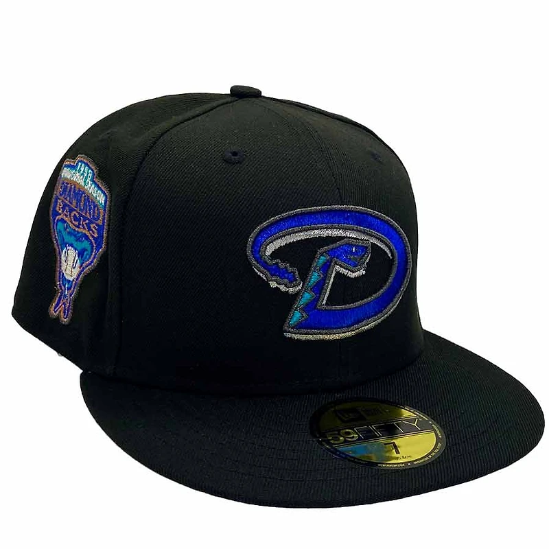 Arizona Diamondblacks Black Everyday Pack 1998 Inaugural Season Patch Gray UV New Era 59Fifty Fitted Hat