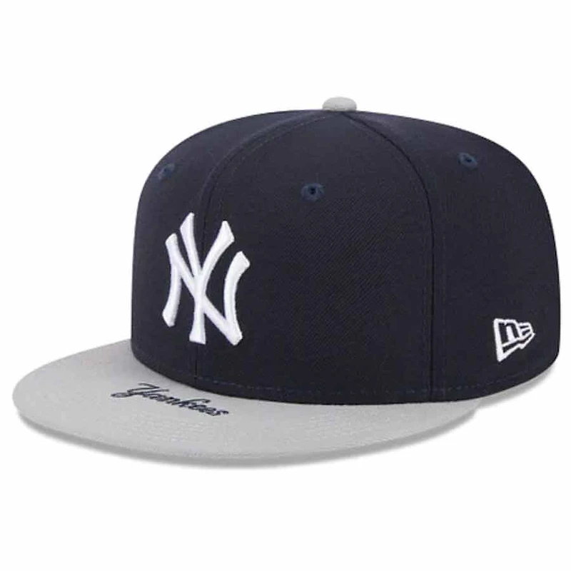 New York Yankees Navy Gray On Deck Green UV Era 59FIFTY Fitted Hat