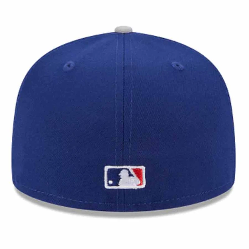 Los Angeles Dodgers Royal Blue Gray On Deck Green UV New Era 59FIFTY Fitted Hat