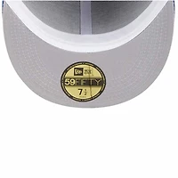 New York Mets Black Blue On Deck Gray UV Era 59FIFTY Fitted Hat
