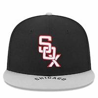 Chicago White Sox Black Gray On Deck Green UV New Era 59FIFTY Fitted Hat