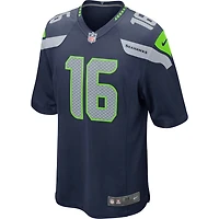 Youth Seattle Seahawks Tyler Lockett Navy Nike Game Jersey