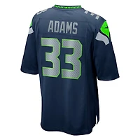 Youth Seattle Seahawks Jamal Adams Navy Game Jersey
