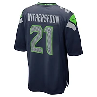 Youth Seattle Seahawks Devon Witherspoon Navy Game Jersey