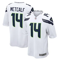 Seattle Seahawks DK Metcalf White Nike Game Jersey