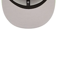 Seattle Seahawks Team Script Navy Neon Green 9FIFTY Snapback Hat