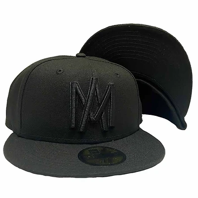 Aguilas de Mexicali All Black New Era 59Fifty Fitted Hat