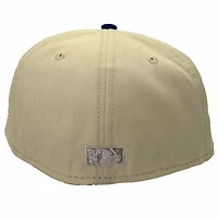 Kansas City Royals Chrome and Blue Metallic Pack 50th Anniversary Patch Gray UV New Era 59Fifty Fitted Hat