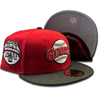 San Francisco Giants Black Red Two Tone Year 1984 ASG Patch Gray UV New Era 59FIFTY Fitted Hat