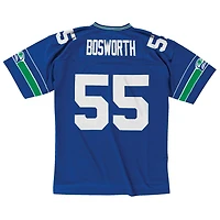 Seattle Seahawks Brian Bosworth 1987 Mitchell & Ness NFL Royal Blue Legacy Jersey