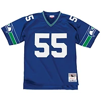 Seattle Seahawks Brian Bosworth 1987 Mitchell & Ness NFL Royal Blue Legacy Jersey