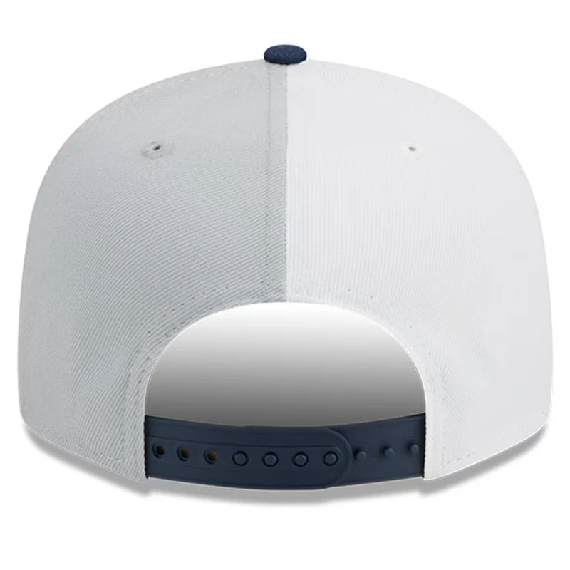 Dallas Cowboys Gray Navy 2023 Sideline Split New Era 9FIFTY Snapback Hat