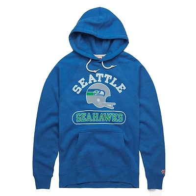 Seattle Seahawks Blue Throwback Homage Helmet Hoodie