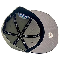 Texas Rangers Gray and Black "Metallic Pack" Final Season at Globe Life Field Patch UV New Era 59Fifty Fitted Hat