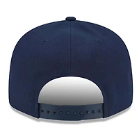 Seattle Seahawks Navy Basic New Era 9FIFTY Adjustable Snapback Hat