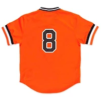 Baltimore Orioles Cal Ripken Jr Orange 1988 Mitchell & Ness Pullover Jersey