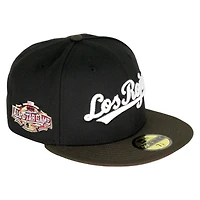 Cincinnati Reds Black Walnut 2015 ASG Patch Gray UV 59FIFTY Fitted Hat