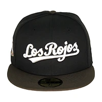 Cincinnati Reds Black Walnut 2015 ASG Patch Gray UV 59FIFTY Fitted Hat