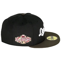 Cincinnati Reds Black Walnut 2015 ASG Patch Gray UV 59FIFTY Fitted Hat