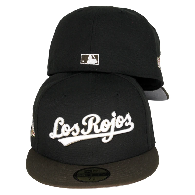 Cincinnati Reds Black Walnut 2015 ASG Patch Gray UV 59FIFTY Fitted Hat