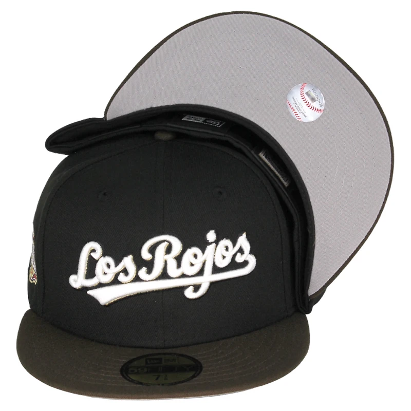 Cincinnati Reds Black Walnut 2015 ASG Patch Gray UV 59FIFTY Fitted Hat