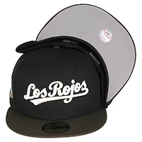 Cincinnati Reds Black Walnut 2015 ASG Patch Gray UV 59FIFTY Fitted Hat