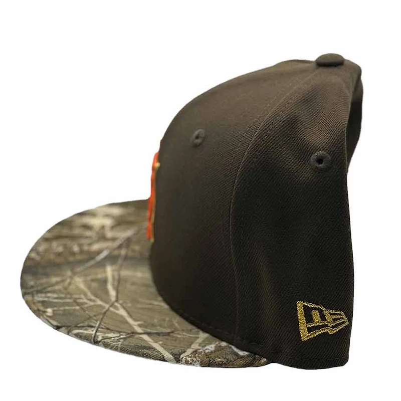 St. Louis Cardinals Brown and Camo Two Tone 2011 World Series Champions Patch Gray UV New Era 59FIFTY Fitted Hat