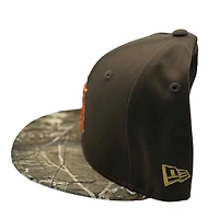 St. Louis Cardinals Brown and Camo Two Tone 2011 World Series Champions Patch Gray UV New Era 59FIFTY Fitted Hat