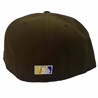 St. Louis Cardinals Burnt Wood and Walnut Metallic Pack Final Season at Busch Stadium Patch Gray UV New Era 59Fifty Fitted Hat