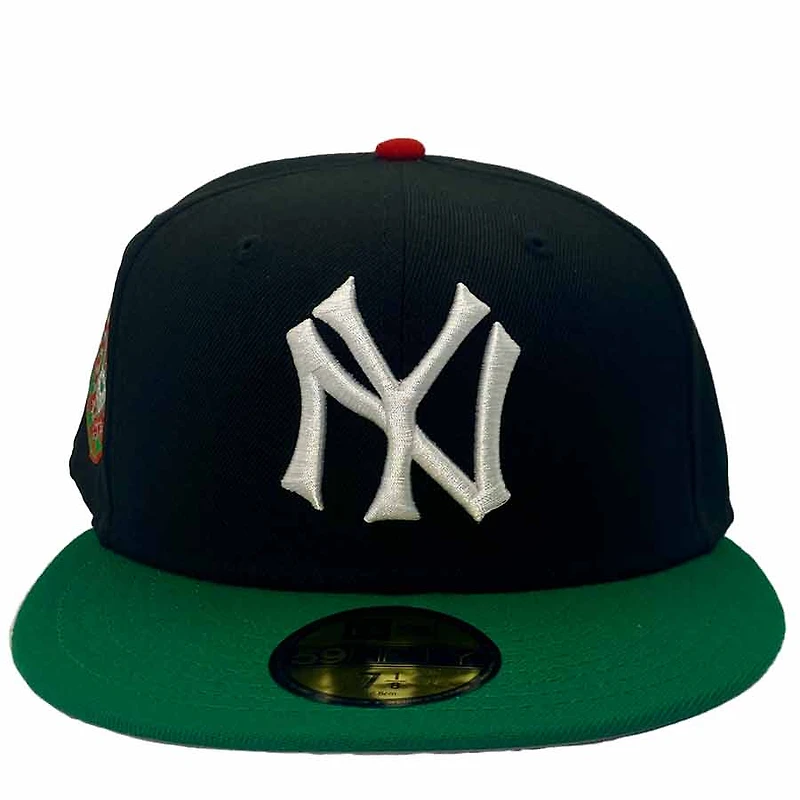 New York Yankees Black and Green Metallic Pack 1942 All Star Game Roulette Patch Gray UV Era 59Fifty Fitted Hat