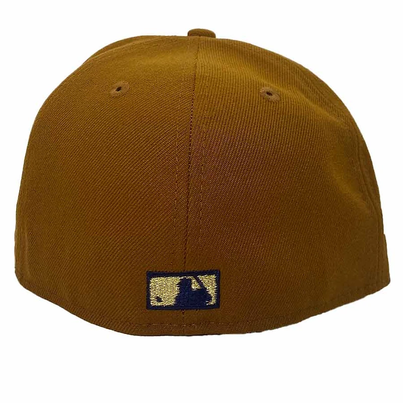 Chicago White Sox Brown Coast To Pack Commiskey Park Inaugural Season Patch Gray UV New Era 59Fifty Fitted Hat