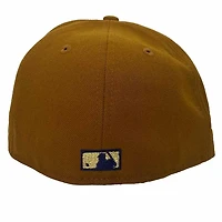 Chicago White Sox Brown Coast To Pack Commiskey Park Inaugural Season Patch Gray UV New Era 59Fifty Fitted Hat