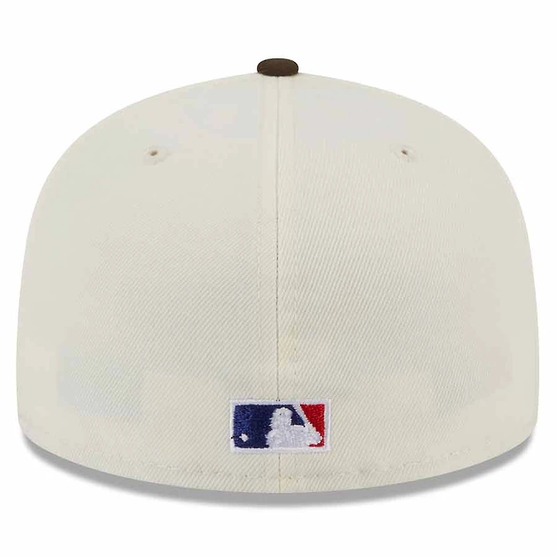 St. Louis Cardinals Cream Brown Two Tone On Deck Gray UV New Era 59FIFTY Fitted Hat