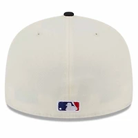 San Francisco Giants Cream Black Two Tone On Deck Gray UV New Era 59FIFTY Fitted Hat