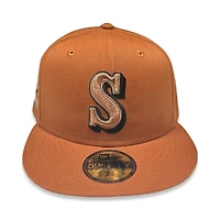 Seattle Mariners Rust Harvest SZN Pack 30th Anniversary Patch Green UV 59FIFTY Fitted Hat