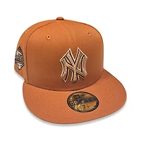 New York Yankees Rust Harvest SZN Pack 1996 WS Patch Green UV 59FIFTY Fitted Hat