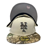 New York Mets Brothers Keeper 2.0 Pack 50th Anniversary Patch Gray UV Era 59FIFTY Fitted Hat
