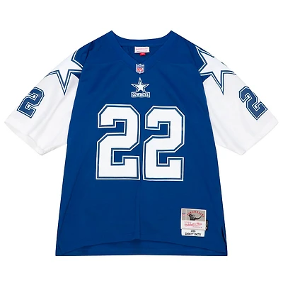 Dallas Cowboys Emmitt Smith 1995 Mitchell & Ness Royal and White Retired Player Legacy Jersey