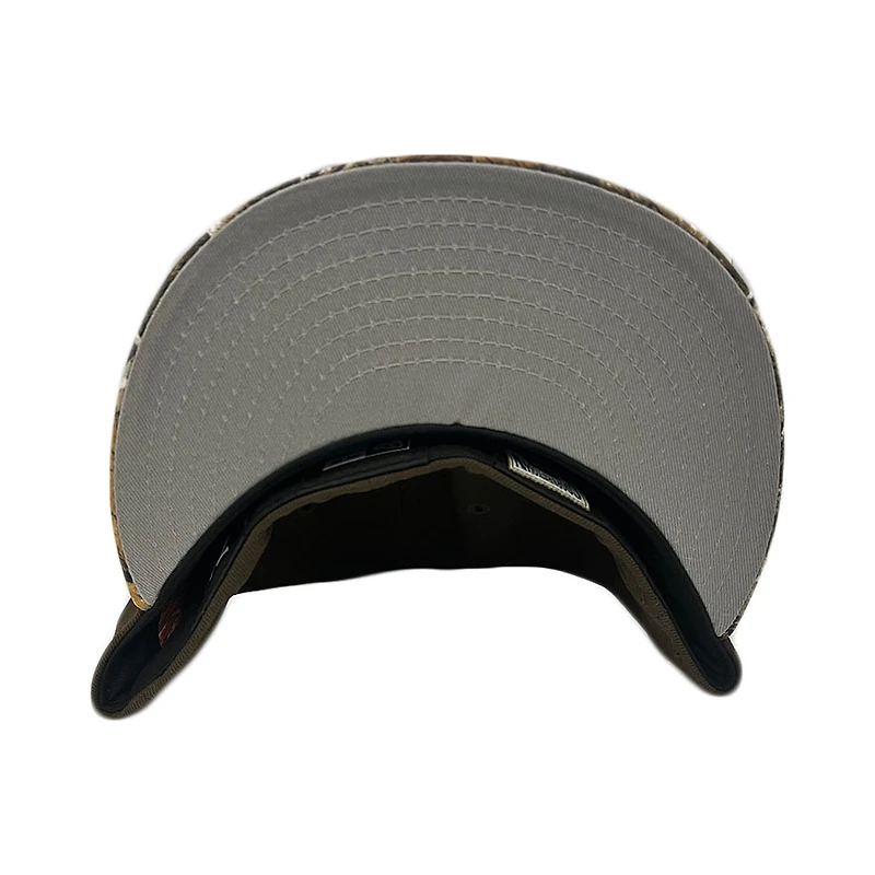 Oakland Athletics Brown Fall Vibes Pack 25th Anniversary Patch Gray UV New Era 59FIFTY Fitted Hat